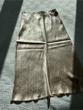 Wilfred Satin Midi Slip Skirt